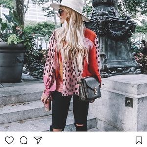 Anthropologie Electric Peasant Blouse